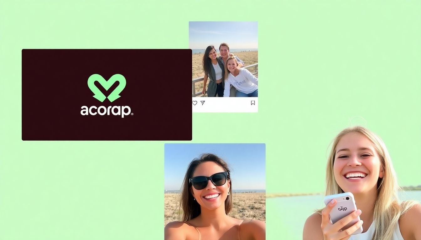 A collage of user-generated content with our brand's hashtag and a happy customer sharing their content.