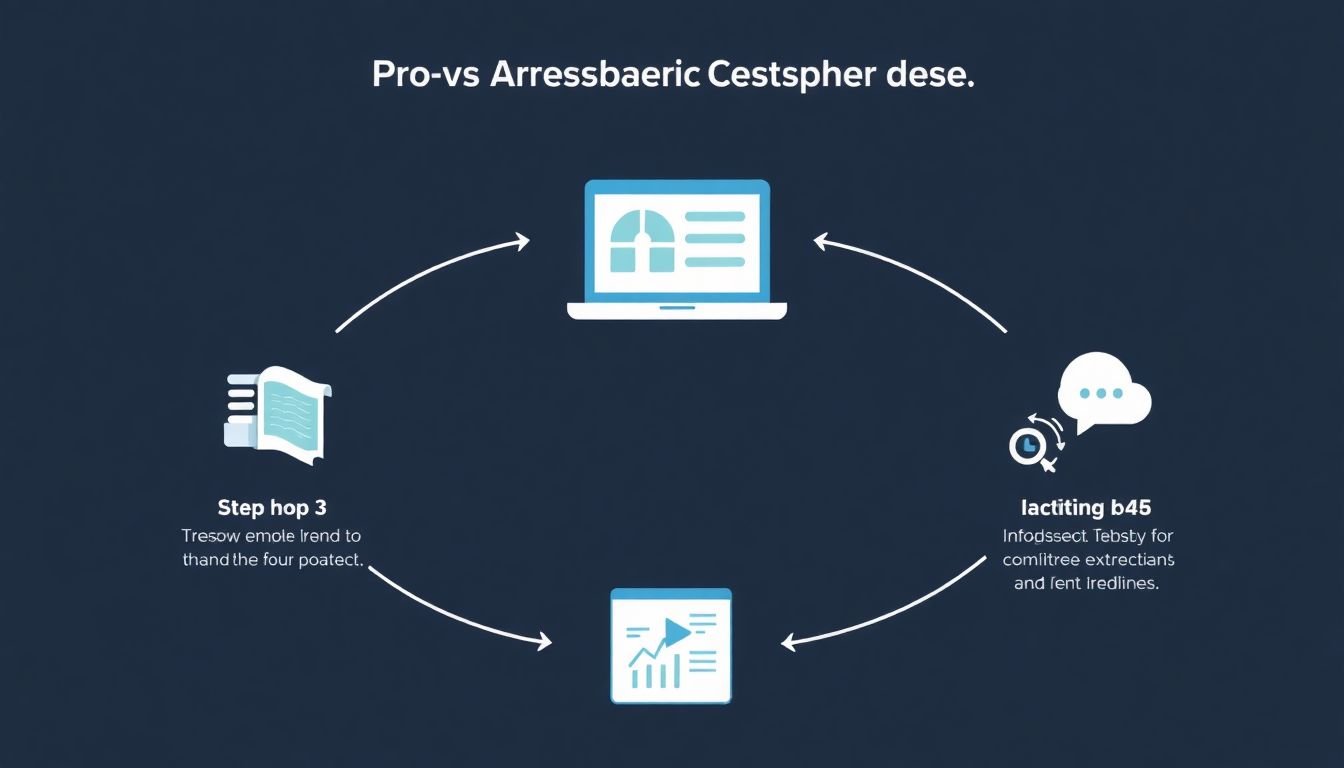 A step-by-step infographic illustrating the process of creating an engaging infographic