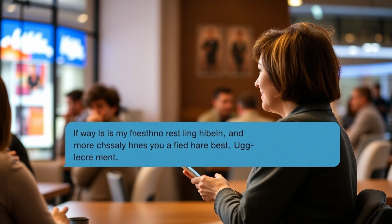 A conversation between a brand and a customer on social media, showcasing a positive and engaging response to UGC.