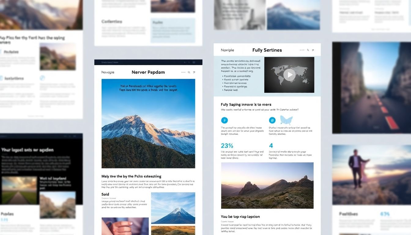 An email newsletter layout filled with relevant images, infographics, and a video thumbnail, all working together to tell a story.