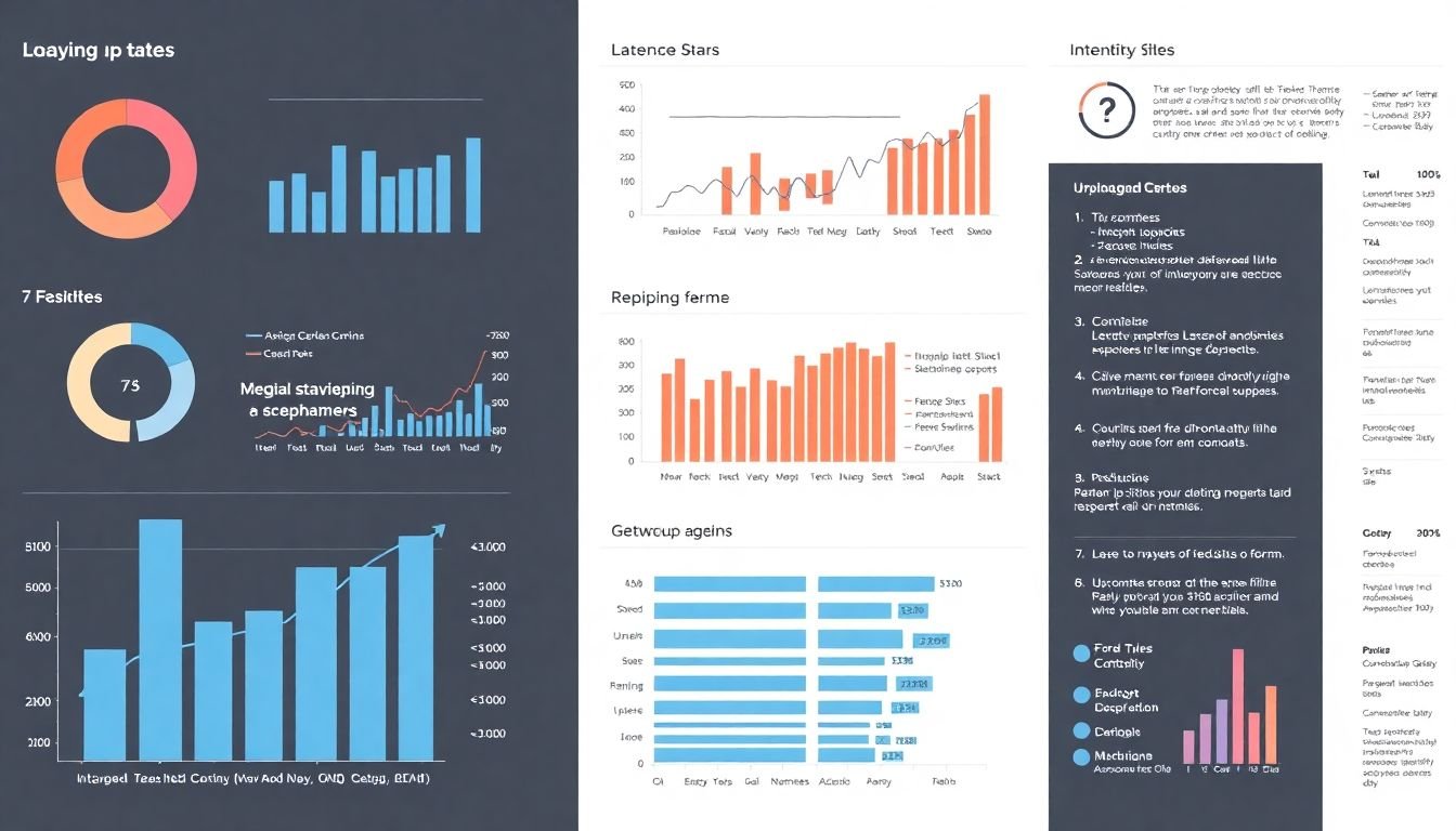 A complex data set being simplified into a clean, minimalist infographic design.