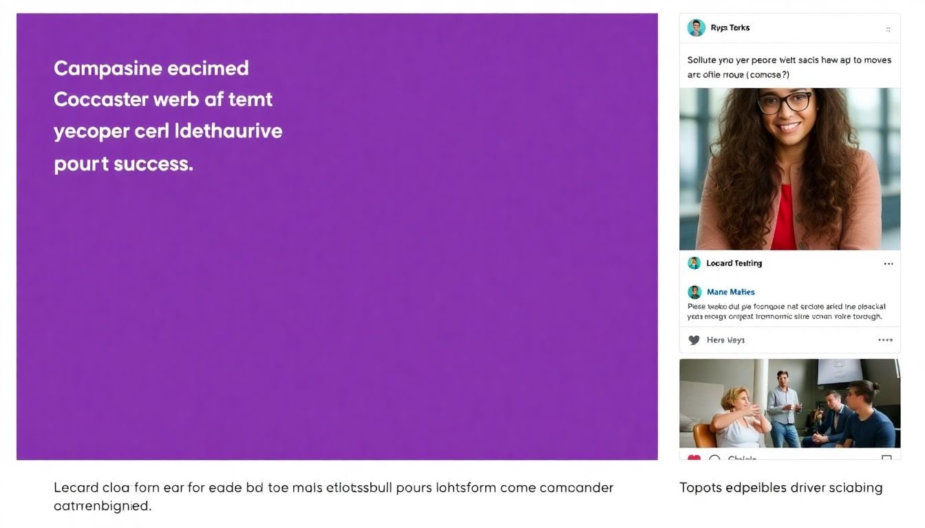 Screenshots of successful social media campaigns, highlighting the platform-specific content that drove their success.