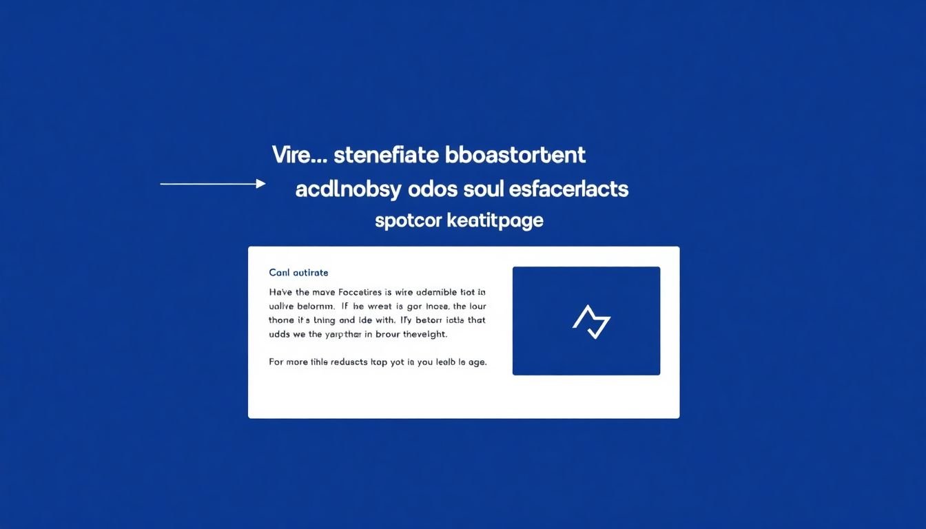 A marketing page designed with accessibility features, such as high-contrast text, alt text, and keyboard navigation