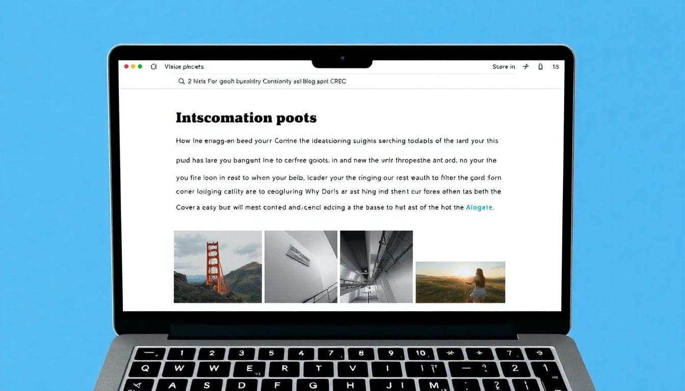 A well-written, engaging blog post with relevant images and a clear structure, indicating high-quality content.