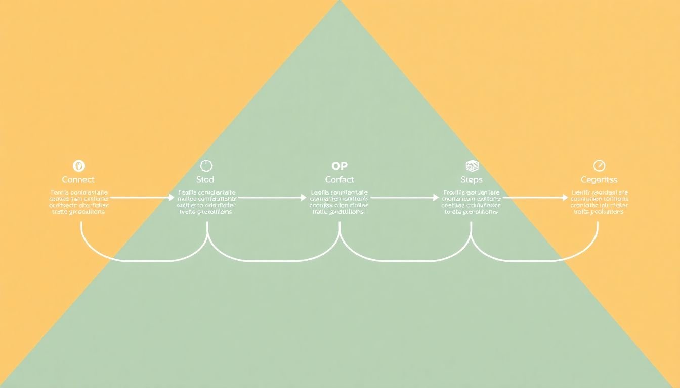 A roadmap with clear steps, leading businesses from identifying data challenges to implementing successful bespoke data solutions.